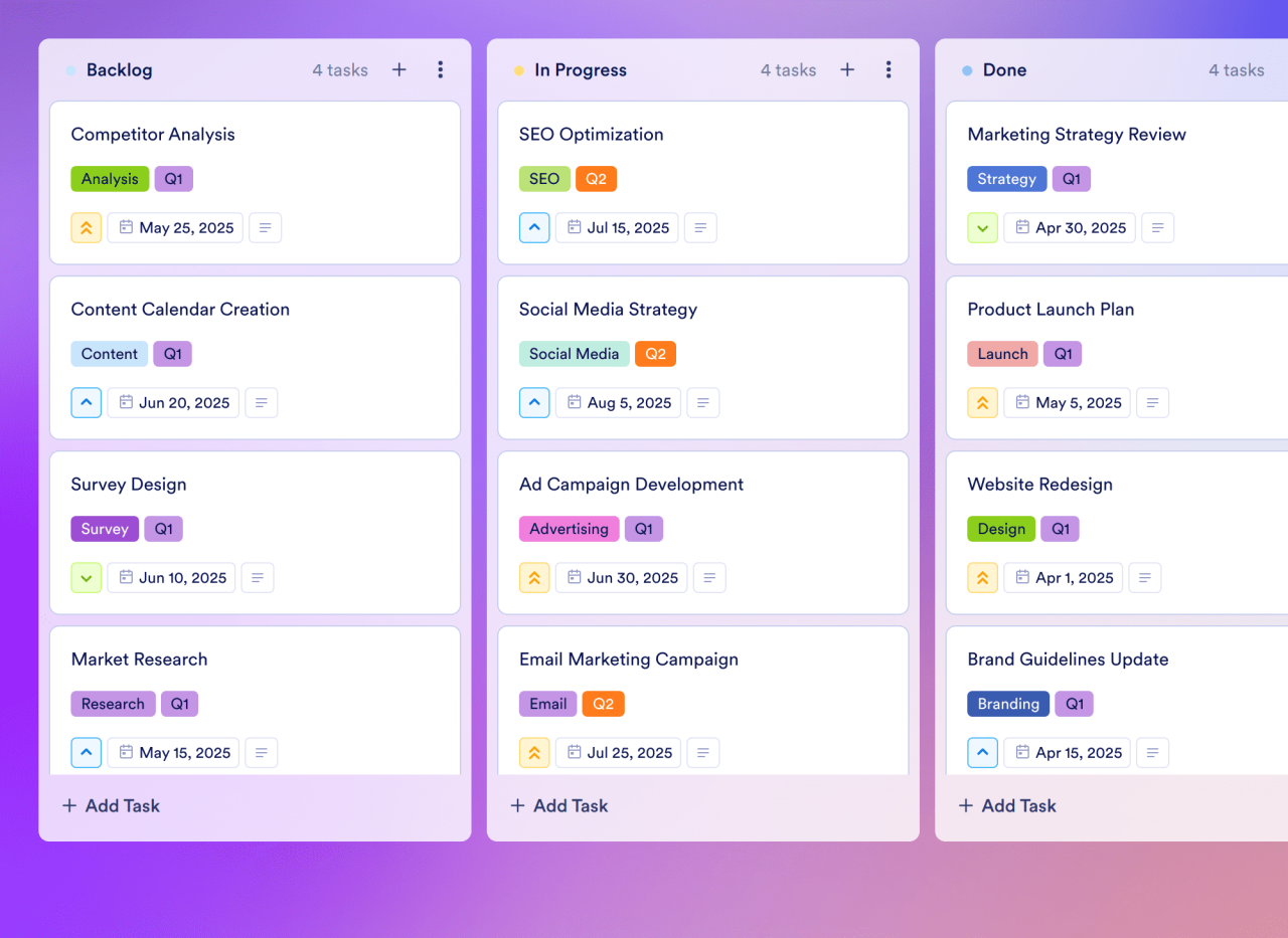 Marketing Plan Template